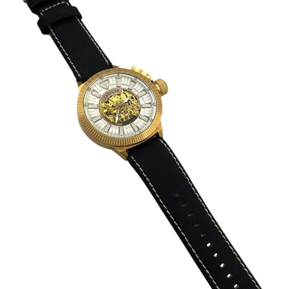 Invicta Corduba Skeleton Inner Dial Rose Gold Stainless Steel Men's Watch - Picture 3 of 6